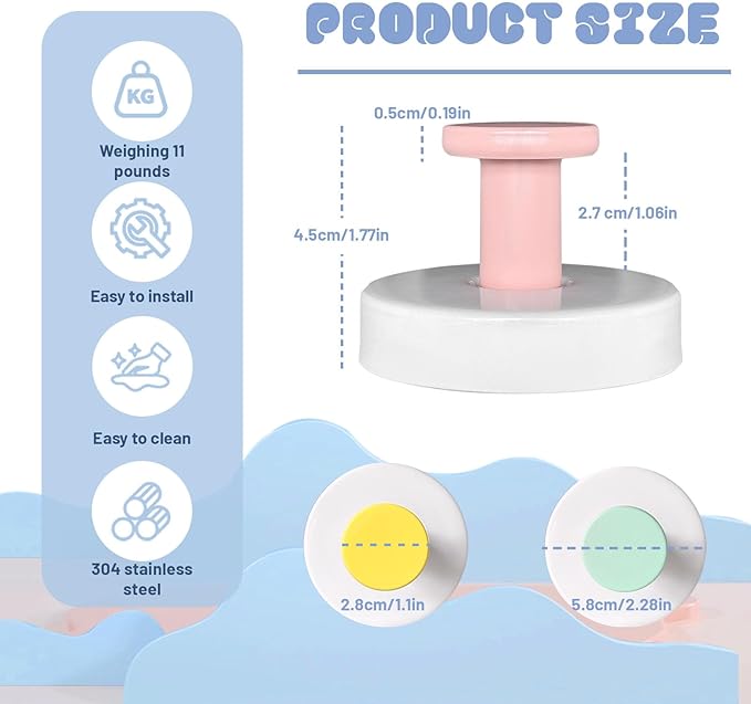 4 Pcs Suction Cup Hook for Shower,304 Stainless Steel Removable Hooks,Towel Hook,Suction Hook for Bathroom, Bedroom, Glass Window