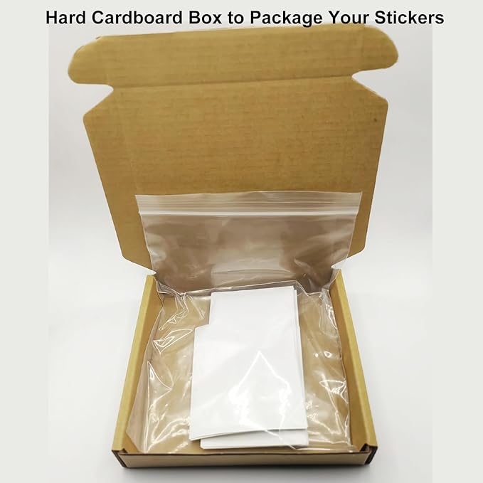 Custom Rectangle Stickers for Business Logo, Custom Rectangle Labels for Candle Jar Coffee, 30-300 pcs, Waterproof Glossy Vinyl Stickers, Upload Your Design (7x3 in)