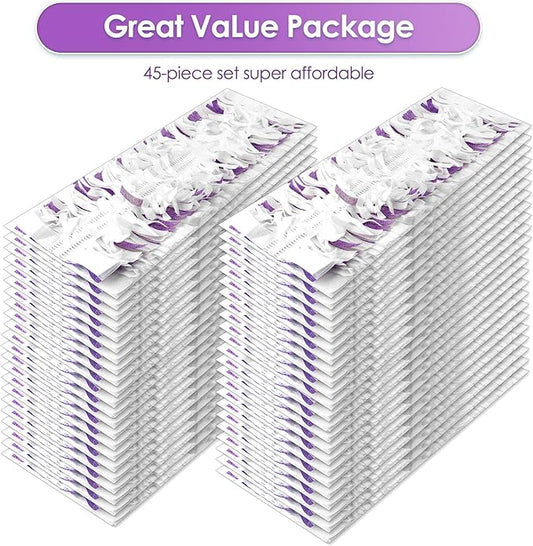 (45 Pack) PowerMop Replacement Power Mop Pads for Swiffer PowerMop, Disposable PowerMop Mopping Pad Refills Compatible with Swiffer PowerMop, Multi-Surface Mop Pad Refills for Floor Cleaning