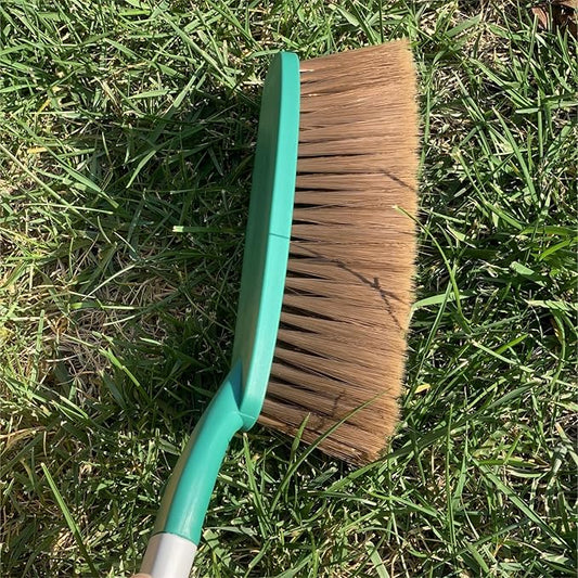 1 Pack 15" Soft Bristle Hand Broom, Counter & Couch Brush, Dusting & Hair Remover