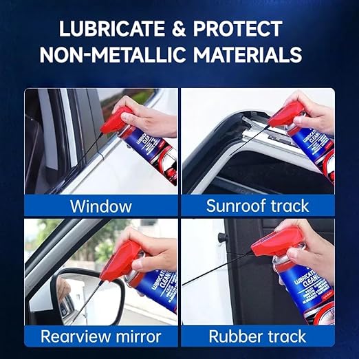 Glodway Specialist Silicone Lubricant Spary,Garage Door Lubricant Oil,with Smart Straw Sprays 2 Ways,for Door Higne,Bike,Sewing Machine,Metal Parts,10 OZ（Pack 3）