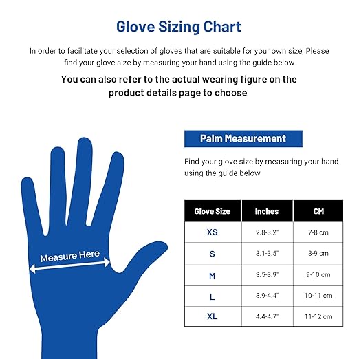 JMU Black Nitrile Gloves Small, 200 Count, Disposable Gloves Latex Free Powder Free, 3.5Mil Nitrile Medical Exam Gloves