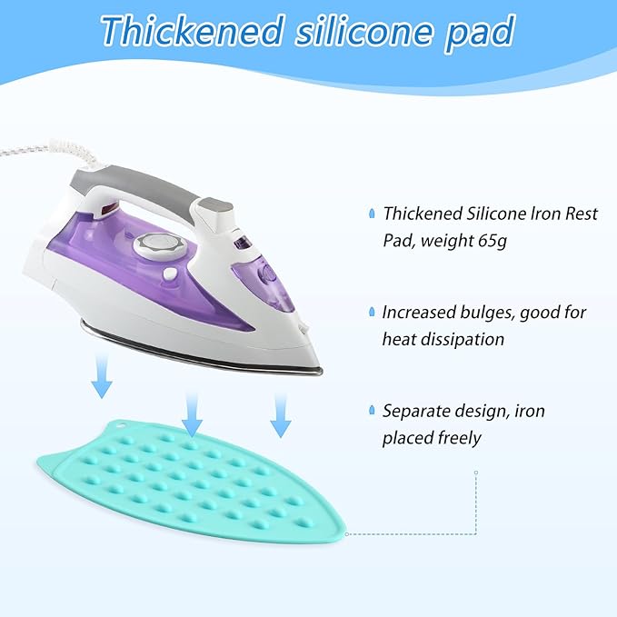 Lavender Field and Mountain Ironing Mat Thickened Ironing Blanket Travel Portable Double-Side Using Ironing Pad Travel Isolate Heat Pad Cover for Washer Dryer Table Top Countertop 27.6x47.2in