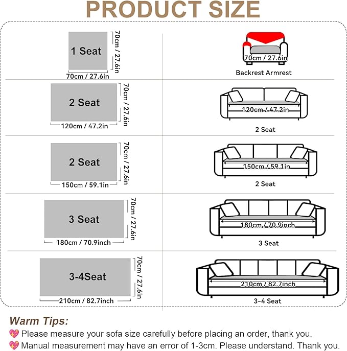 OTOB Couch Cover for Dogs Washable Pet Friendly, Non Slip Plush Funny Fuzzy Loveseat Sofa Cushion Slipcovers, All Seasons Geometric Jacquard Soft & Cozy Pet Bed Mat Protector (Gray, 27.6" x 47.2")
