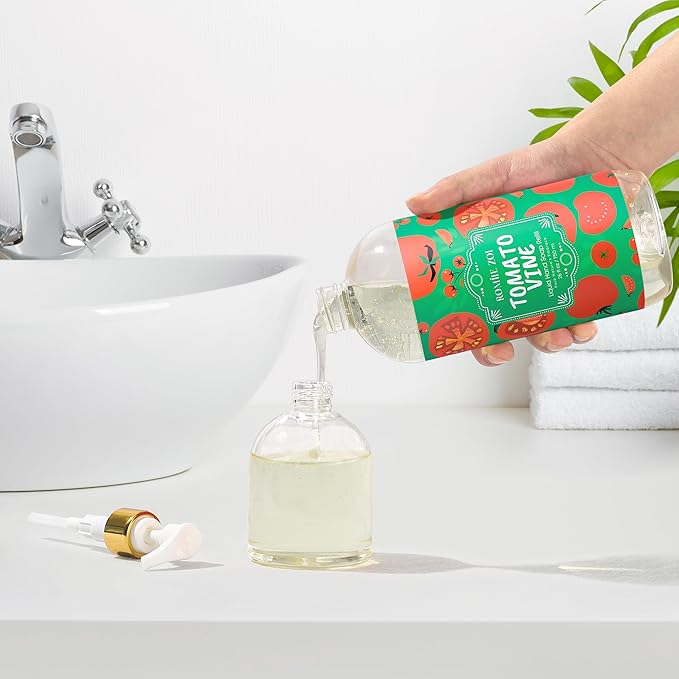 ROMIIE ZOI Liquid Hand Soap Refill, Tomato Vine, Gentle & Moisturizing Formula, 750 ML/ 26 FL OZ