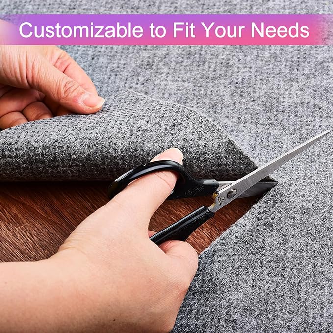 Non Slip Mattress Gripper and Area Rug Felt Pad, Keeps Mattress and Rug in Place - Full Size (4 x 6 Feet)