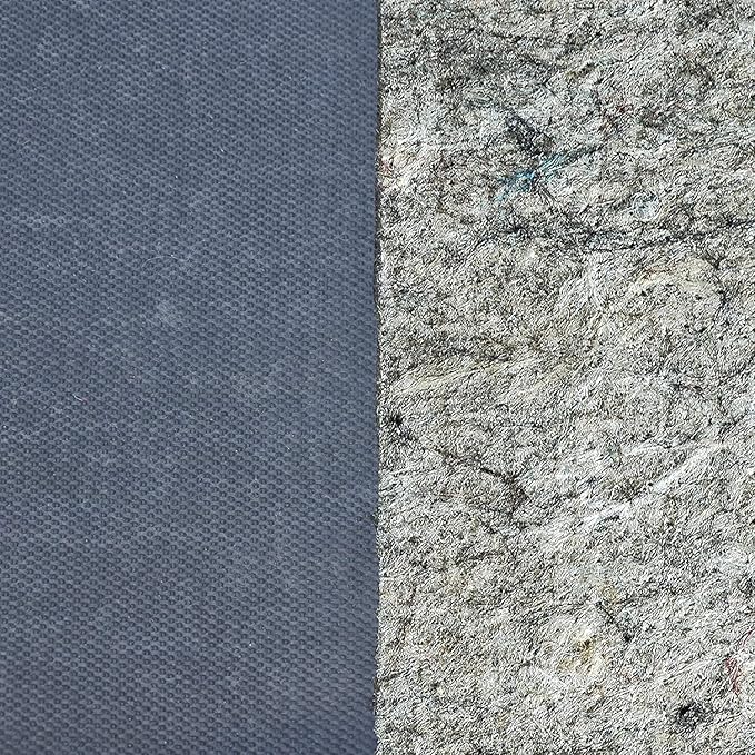 RUGPADUSA - Dual Surface - 7'10" x 10'3" - 1/4" Thick - Felt + Rubber - Non-Slip Backing Rug Pad - Safe for All Floors