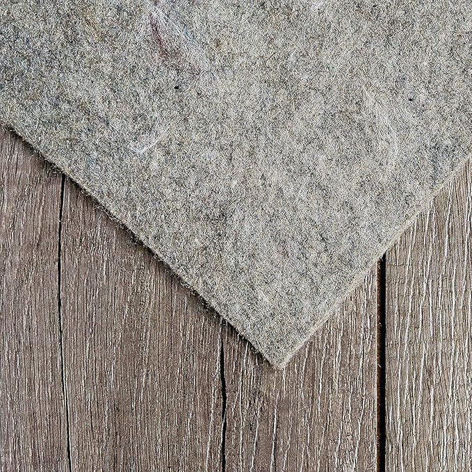 RUGPADUSA - Dual Surface - 7'10" x 10'3" - 1/4" Thick - Felt + Rubber - Non-Slip Backing Rug Pad - Safe for All Floors